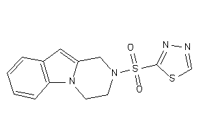 2-(3,4-dihydro-1H-pyrazino[1,2-a]indol-2-ylsulfonyl)-1,3,4-thiadiazole