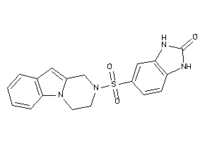 5-(3,4-dihydro-1H-pyrazino[1,2-a]indol-2-ylsulfonyl)-1,3-dihydrobenzimidazol-2-one