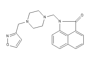 [4-(isoxazol-3-ylmethyl)piperazino]methylBLAHone