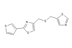 Image of 4-[(thiazol-5-ylmethylthio)methyl]-2-(3-thienyl)thiazole