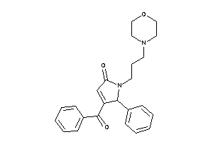 4-benzoyl-1-(3-morpholinopropyl)-5-phenyl-3-pyrrolin-2-one