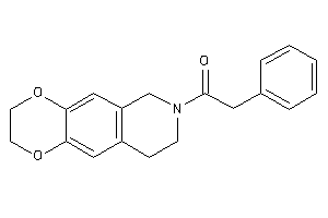 2-phenyl-1-(3,6,8,9-tetrahydro-2H-[1,4]dioxino[2,3-g]isoquinolin-7-yl)ethanone