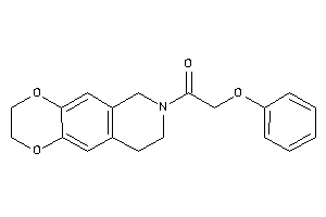 2-phenoxy-1-(3,6,8,9-tetrahydro-2H-[1,4]dioxino[2,3-g]isoquinolin-7-yl)ethanone