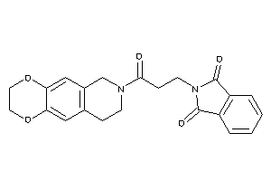 2-[3-keto-3-(3,6,8,9-tetrahydro-2H-[1,4]dioxino[2,3-g]isoquinolin-7-yl)propyl]isoindoline-1,3-quinone