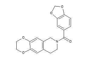 1,3-benzodioxol-5-yl(3,6,8,9-tetrahydro-2H-[1,4]dioxino[2,3-g]isoquinolin-7-yl)methanone