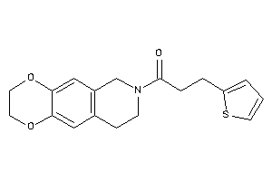 Image of 1-(3,6,8,9-tetrahydro-2H-[1,4]dioxino[2,3-g]isoquinolin-7-yl)-3-(2-thienyl)propan-1-one