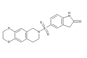 5-(3,6,8,9-tetrahydro-2H-[1,4]dioxino[2,3-g]isoquinolin-7-ylsulfonyl)oxindole