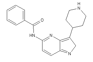 N-[3-(4-piperidyl)-2H-pyrrolo[3,2-b]pyridin-5-yl]benzamide