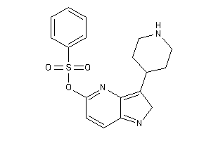 Benzenesulfonic Acid [3-(4-piperidyl)-2H-pyrrolo[3,2-b]pyridin-5-yl] Ester