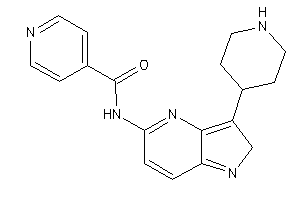 N-[3-(4-piperidyl)-2H-pyrrolo[3,2-b]pyridin-5-yl]isonicotinamide