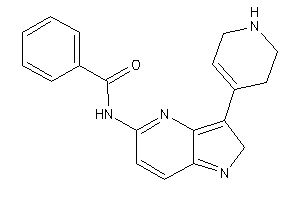 N-[3-(1,2,3,6-tetrahydropyridin-4-yl)-2H-pyrrolo[3,2-b]pyridin-5-yl]benzamide