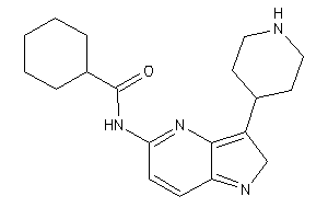 Image of N-[3-(4-piperidyl)-2H-pyrrolo[3,2-b]pyridin-5-yl]cyclohexanecarboxamide