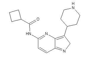 N-[3-(4-piperidyl)-2H-pyrrolo[3,2-b]pyridin-5-yl]cyclobutanecarboxamide