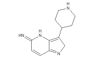 [3-(4-piperidyl)-2,4-dihydropyrrolo[3,2-b]pyridin-5-ylidene]amine