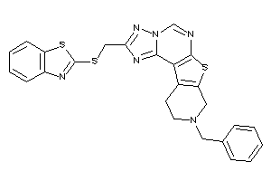 (1,3-benzothiazol-2-ylthio)methyl-benzyl-BLAH