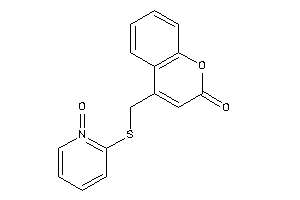 Image of 4-[[(1-keto-2-pyridyl)thio]methyl]coumarin