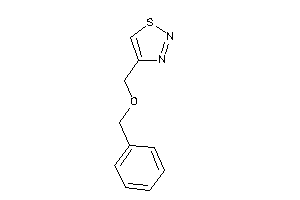 Image of 4-(benzoxymethyl)thiadiazole