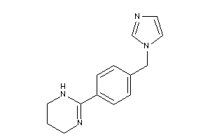 Image of 2-[4-(imidazol-1-ylmethyl)phenyl]-1,4,5,6-tetrahydropyrimidine