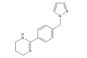 Image of 2-[4-(pyrazol-1-ylmethyl)phenyl]-1,4,5,6-tetrahydropyrimidine