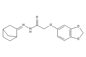 2-(1,3-benzodioxol-5-yloxy)-N-(norbornan-2-ylideneamino)acetamide