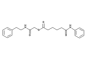 6-anilino-6-keto-hexanoic Acid [2-keto-2-(phenethylamino)ethyl] Ester