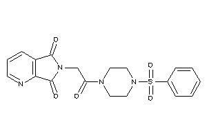 6-[2-(4-besylpiperazino)-2-keto-ethyl]pyrrolo[3,4-b]pyridine-5,7-quinone