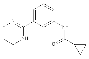 N-[3-(1,4,5,6-tetrahydropyrimidin-2-yl)phenyl]cyclopropanecarboxamide