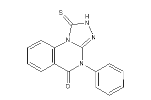 4-phenyl-1-thioxo-2H-[1,2,4]triazolo[4,3-a]quinazolin-5-one