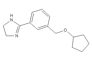 2-[3-(cyclopentoxymethyl)phenyl]-2-imidazoline