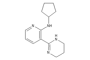 Image of Cyclopentyl-[3-(1,4,5,6-tetrahydropyrimidin-2-yl)-2-pyridyl]amine