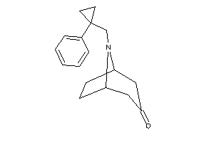 Image of 8-[(1-phenylcyclopropyl)methyl]-8-azabicyclo[3.2.1]octan-3-one