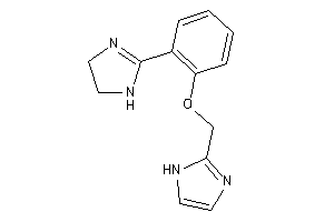 2-[[2-(2-imidazolin-2-yl)phenoxy]methyl]-1H-imidazole