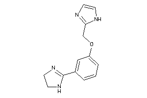 2-[[3-(2-imidazolin-2-yl)phenoxy]methyl]-1H-imidazole