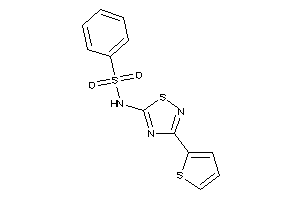 N-[3-(2-thienyl)-1,2,4-thiadiazol-5-yl]benzenesulfonamide