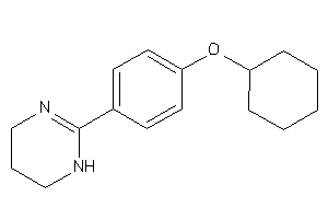 2-[4-(cyclohexoxy)phenyl]-1,4,5,6-tetrahydropyrimidine