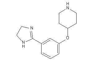 4-[3-(2-imidazolin-2-yl)phenoxy]piperidine