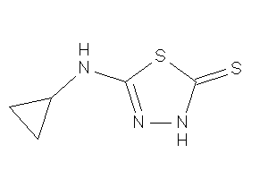 5-(cyclopropylamino)-3H-1,3,4-thiadiazole-2-thione