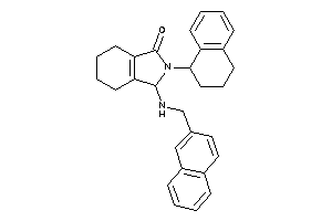 Image of 3-(2-naphthylmethylamino)-2-tetralin-1-yl-4,5,6,7-tetrahydro-3H-isoindol-1-one