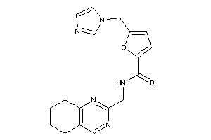 5-(imidazol-1-ylmethyl)-N-(5,6,7,8-tetrahydroquinazolin-2-ylmethyl)-2-furamide