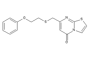 7-[(2-phenoxyethylthio)methyl]thiazolo[3,2-a]pyrimidin-5-one