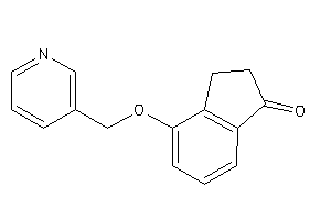 Image of 4-(3-pyridylmethoxy)indan-1-one