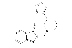 2-[[3-(1,2,4-oxadiazol-5-yl)piperidino]methyl]-[1,2,4]triazolo[4,3-a]pyridine-3-thione