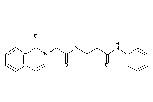 Image of 3-[[2-(1-keto-2-isoquinolyl)acetyl]amino]-N-phenyl-propionamide