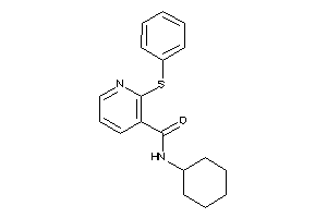 N-cyclohexyl-2-(phenylthio)nicotinamide