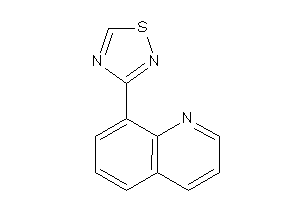 3-(8-quinolyl)-1,2,4-thiadiazole