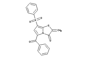 Image of 5-benzoyl-7-besyl-2-methylene-pyrrolo[2,1-b]thiazol-3-one