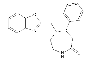 Image of 1-(1,3-benzoxazol-2-ylmethyl)-7-phenyl-1,4-diazepan-5-one