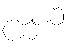 2-(4-pyridyl)-6,7,8,9-tetrahydro-5H-cyclohepta[d]pyrimidine