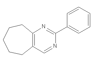 2-phenyl-6,7,8,9-tetrahydro-5H-cyclohepta[d]pyrimidine