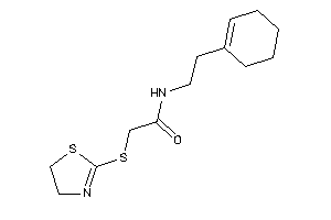 Image of N-(2-cyclohexen-1-ylethyl)-2-(2-thiazolin-2-ylthio)acetamide